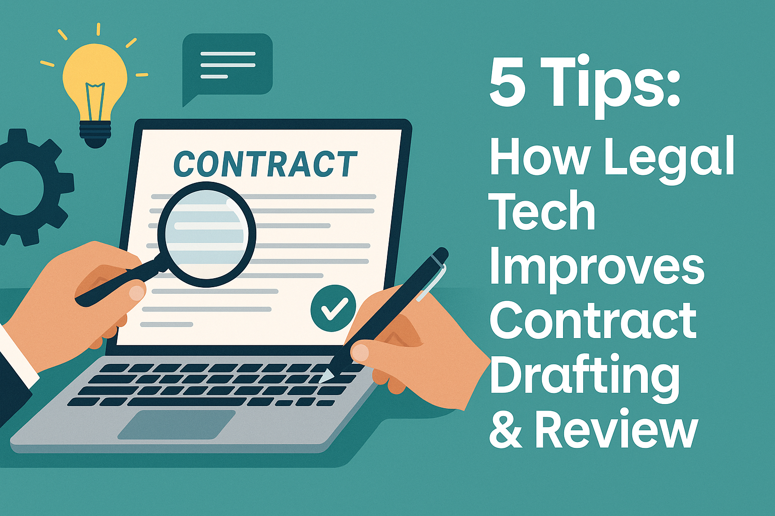 legal tech improves contract drafting and review