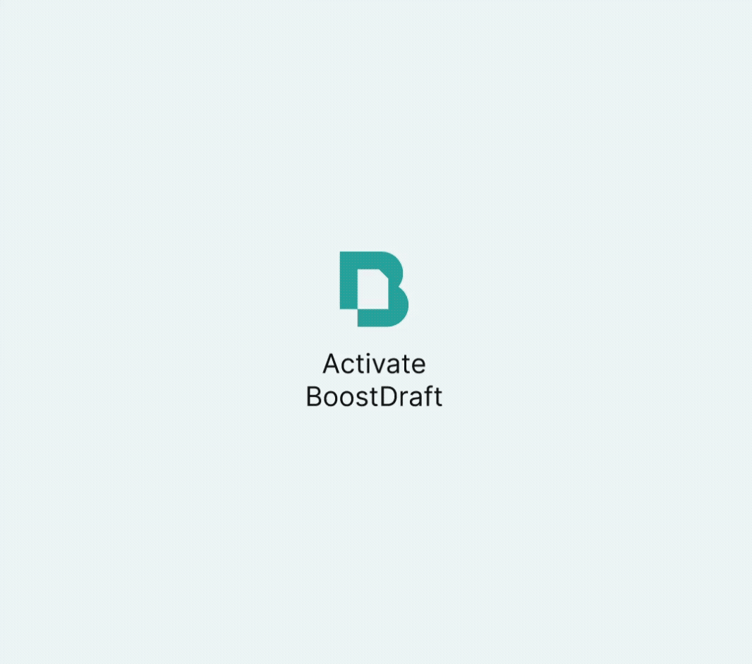 BoostDraft in Word
