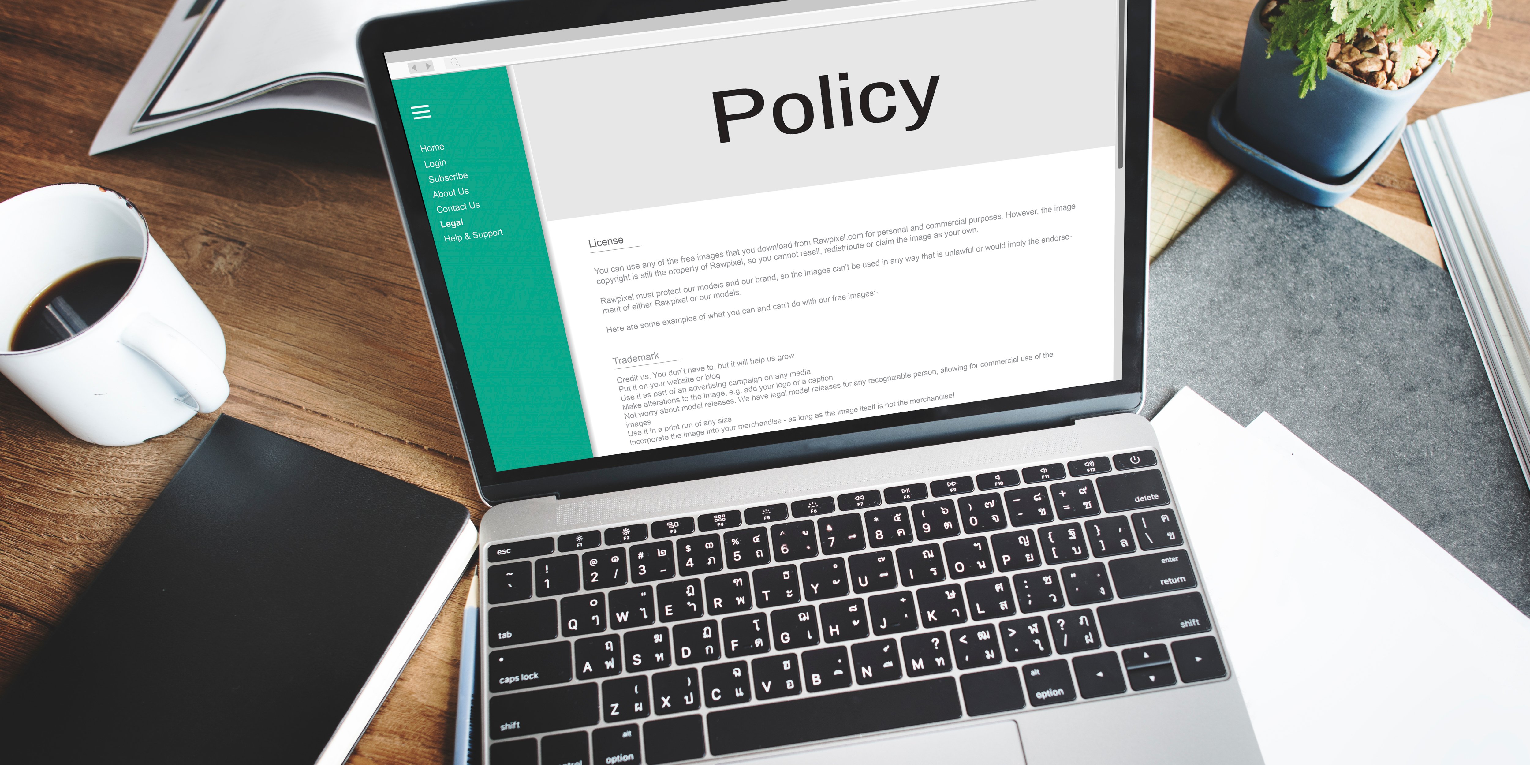 privacy-policy-information-principle-strategy-rules-concept